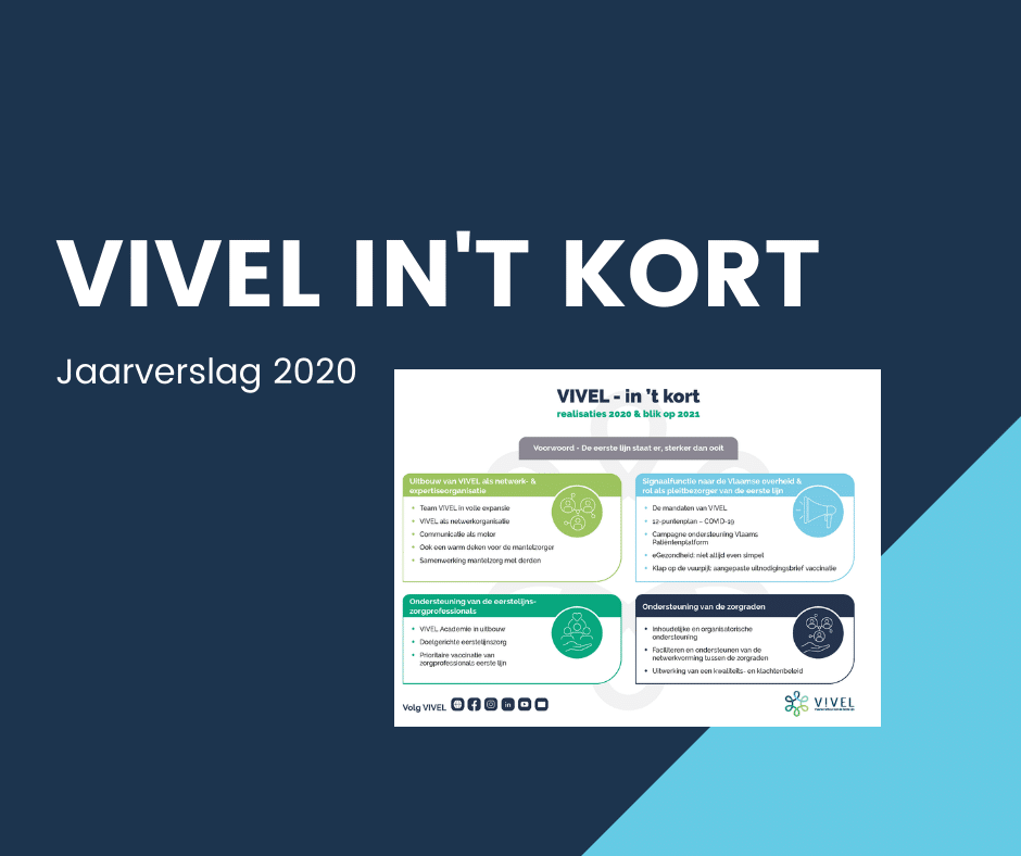 VIVEL in't kort - jaarverslag